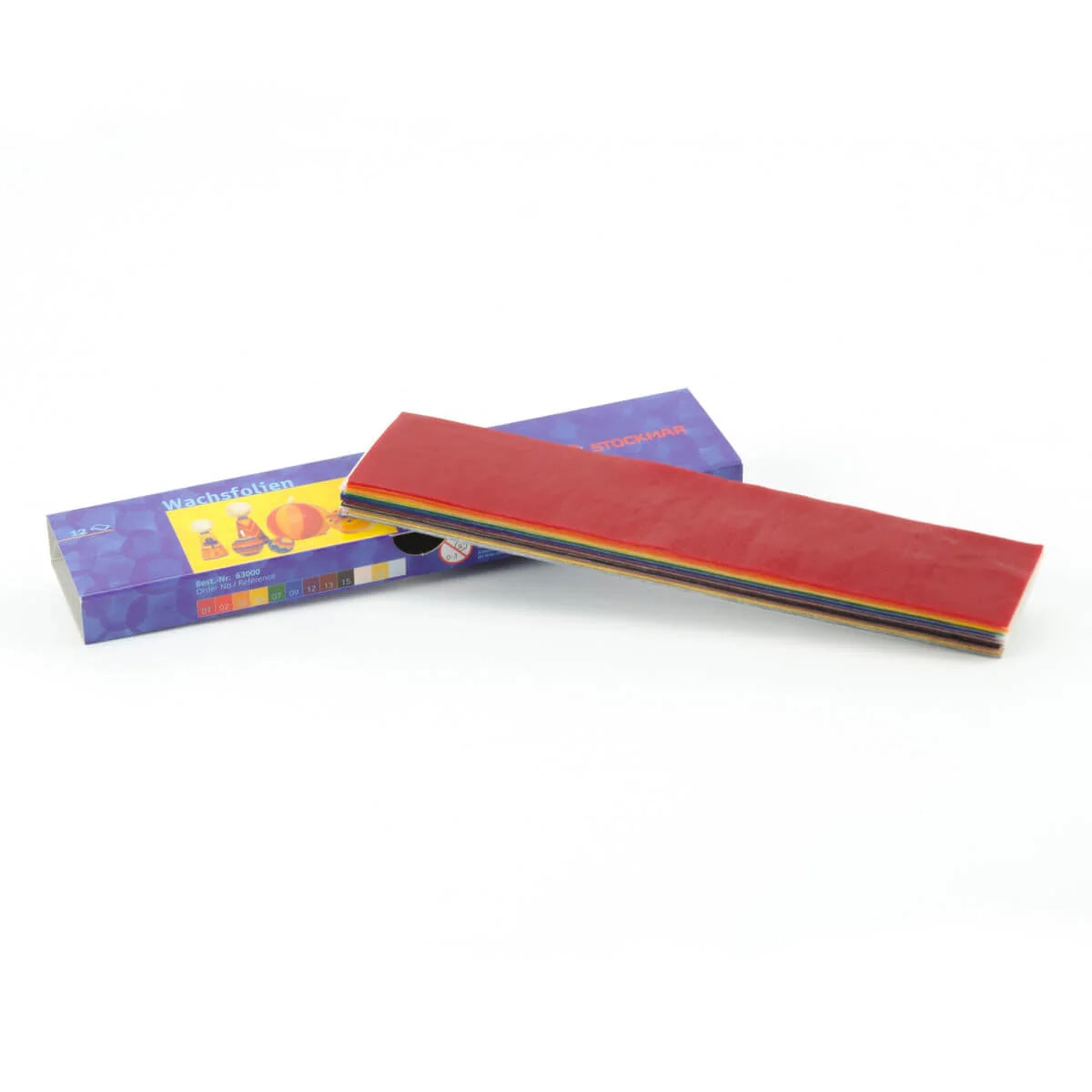 STOCKMAR Decorating Wax Sheets Assorted Colours