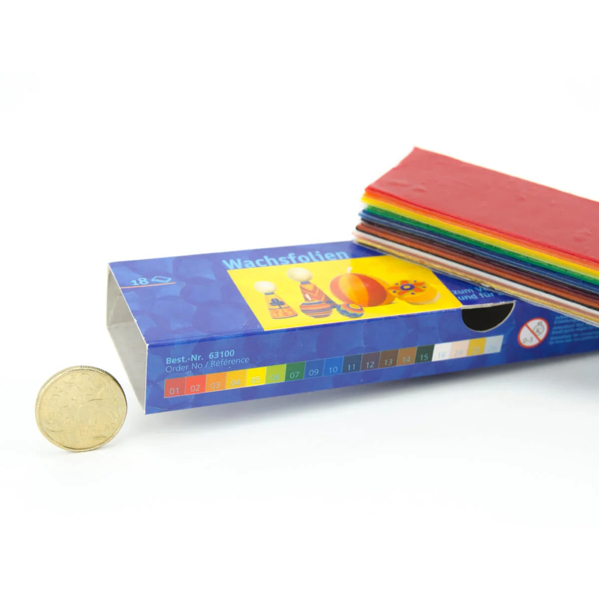 STOCKMAR Decorating Wax Sheets Assorted Colours