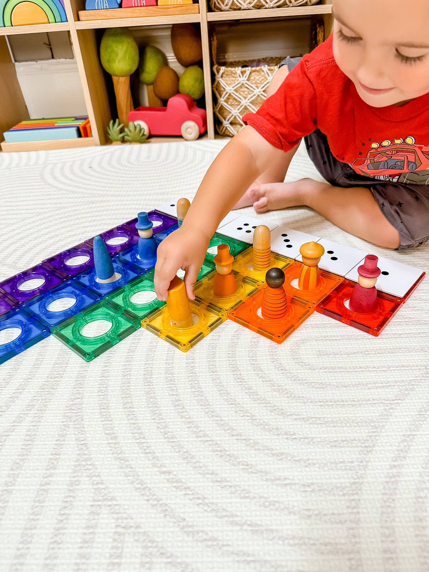 Magnetic Tile Topper - Numeracy Pack (40 piece)