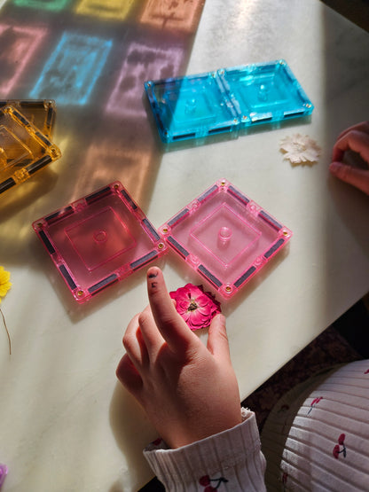 Magnetic Tiles - Pastel Builders Pack (112 Piece)