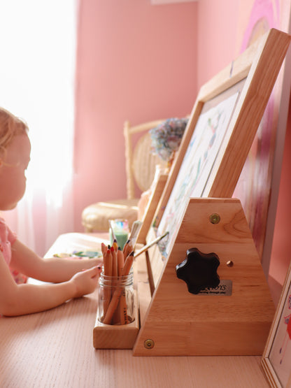 4 in 1 table Kids Easel