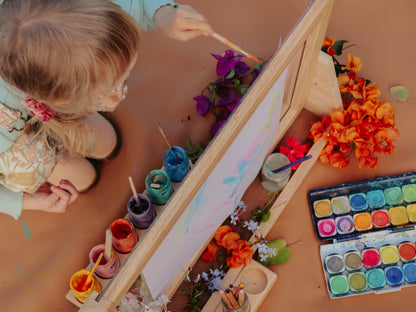 4 in 1 table Kids Easel