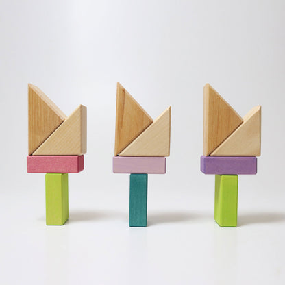 Grimm’s Building Blocks - Pastel Duo