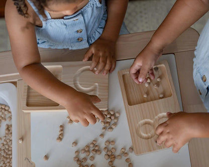 Children's Counting Trays
