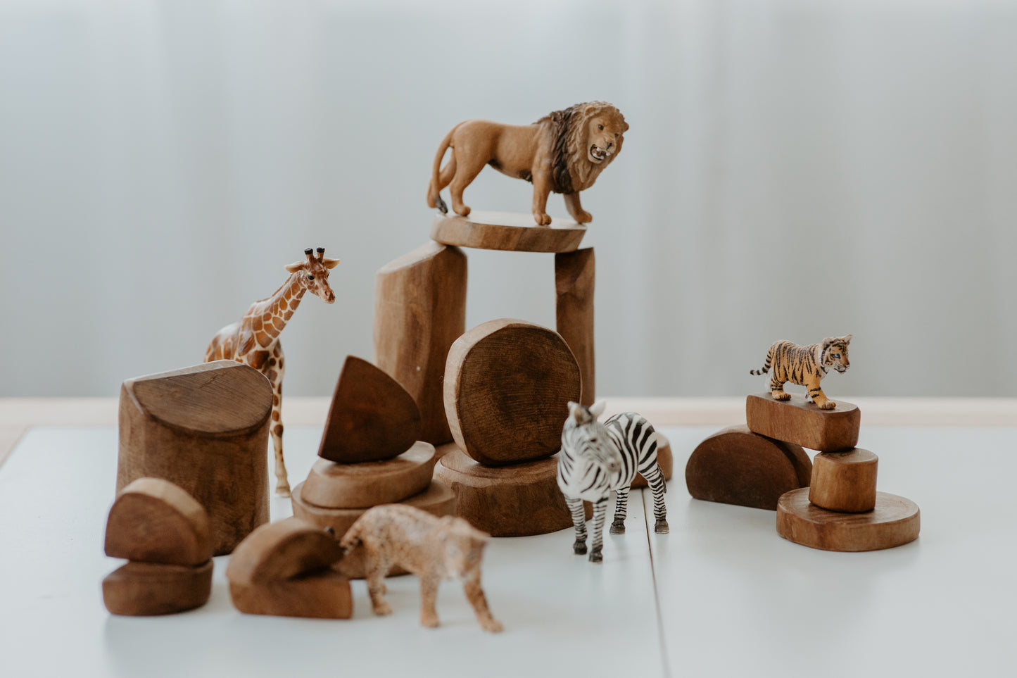 Natural block set