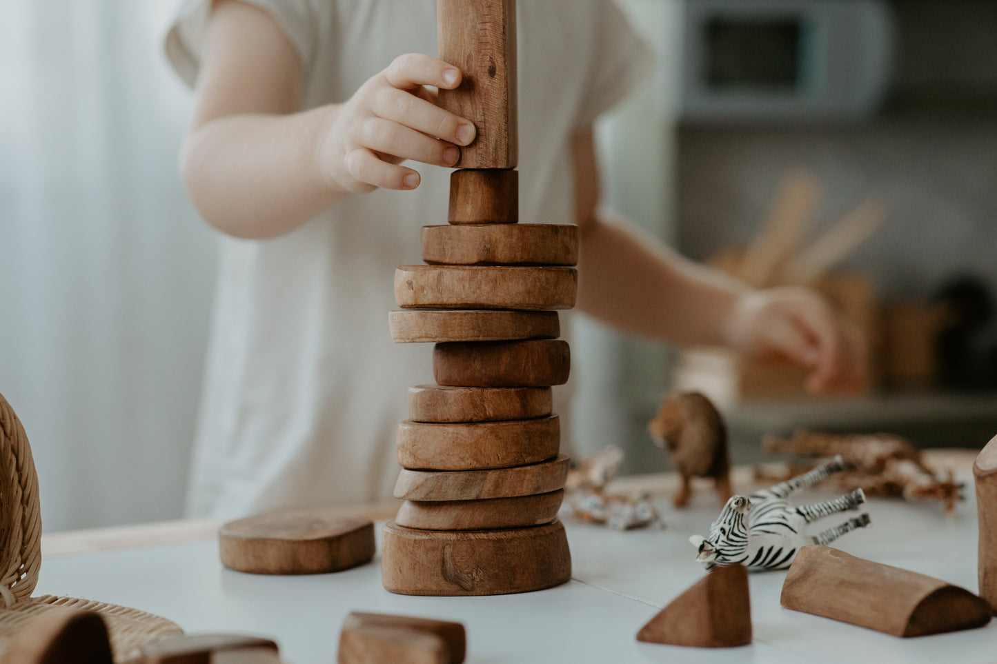 Natural block set