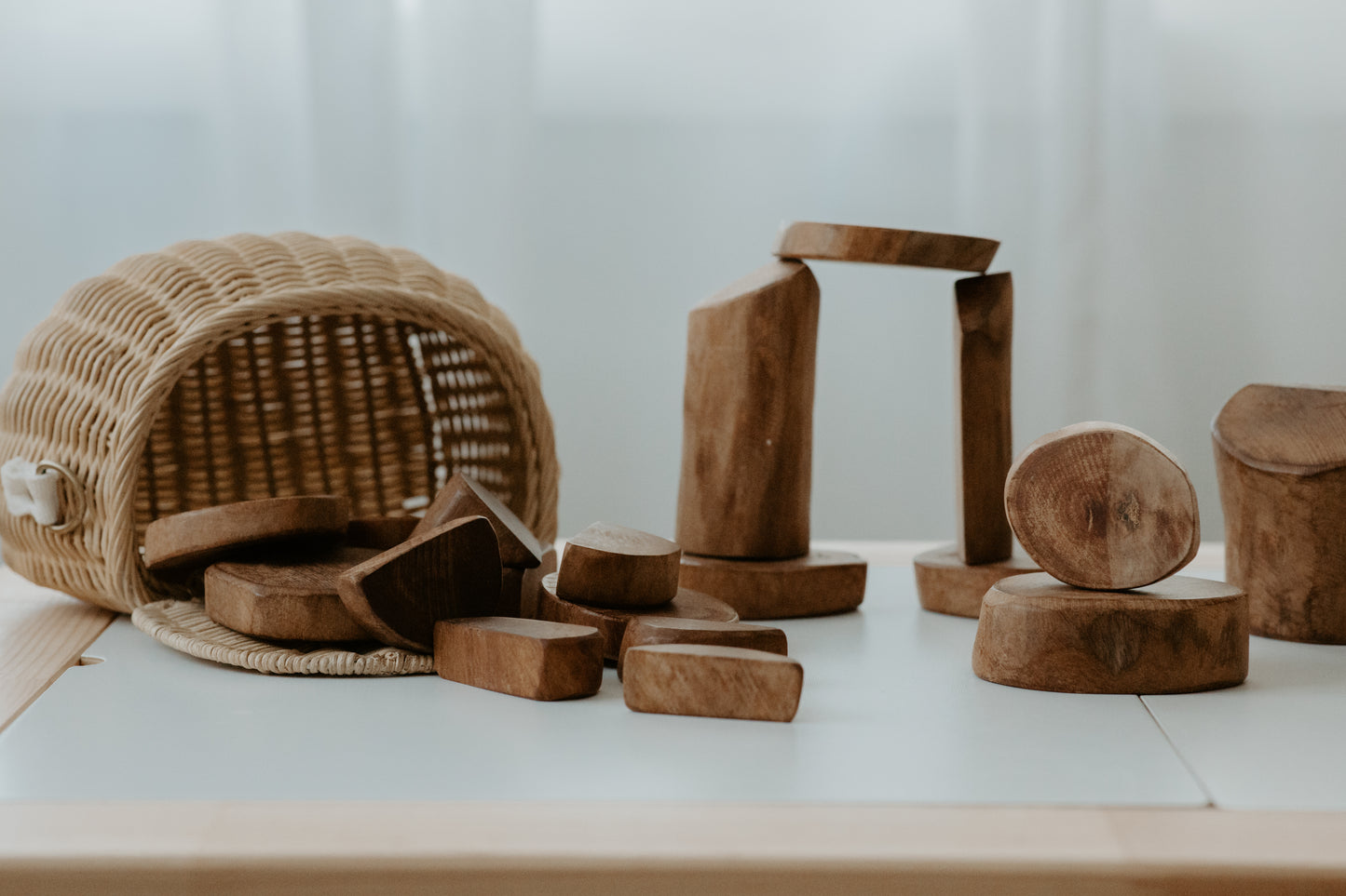 Natural block set
