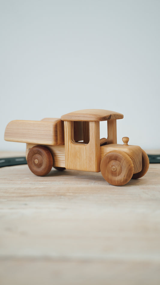 Wooden Tip Truck