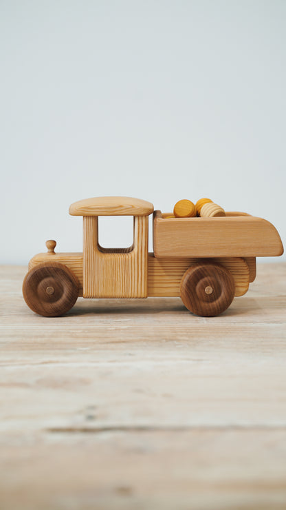 Wooden Tip Truck