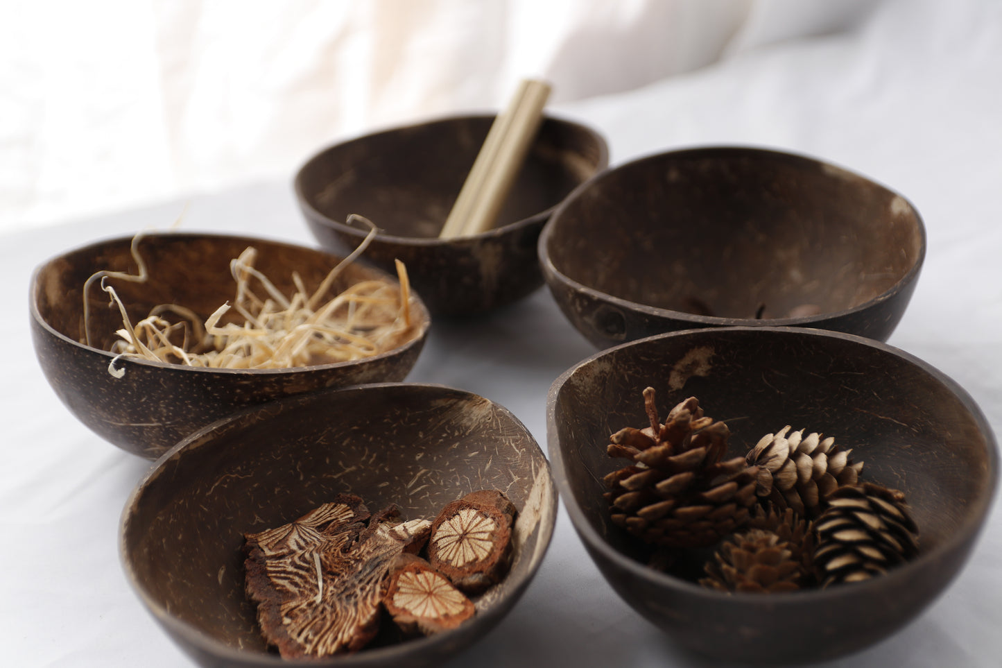 Sensory Coconut Bowl Set