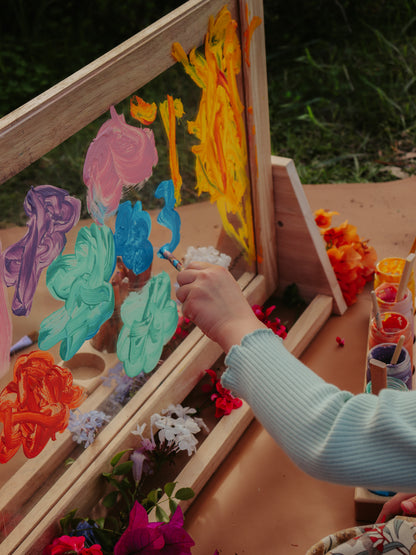 4 in 1 table Kids Easel