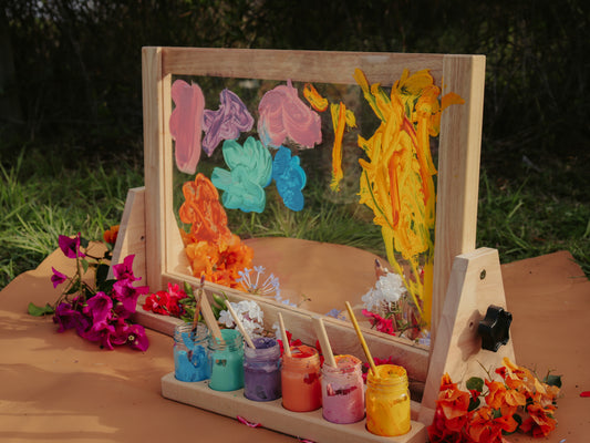 4 in 1 table Kids Easel