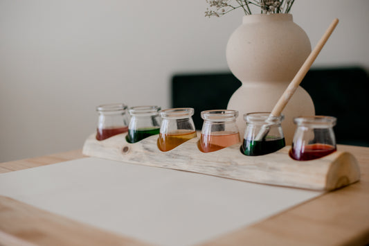 Glass Paint Jars