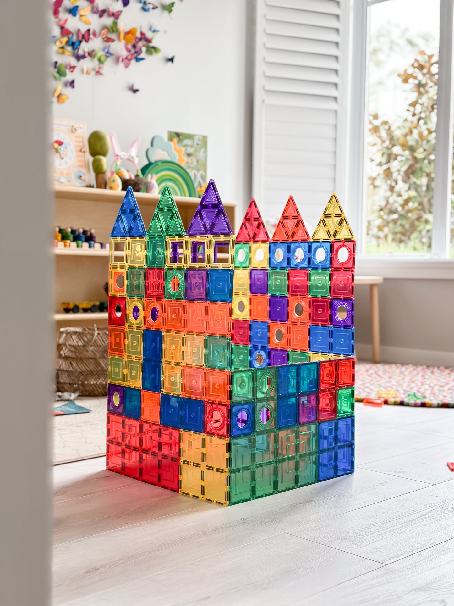 Magnetic Tiles - Builders Pack (110 Piece)