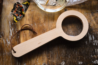 Wooden Magnifying Glass