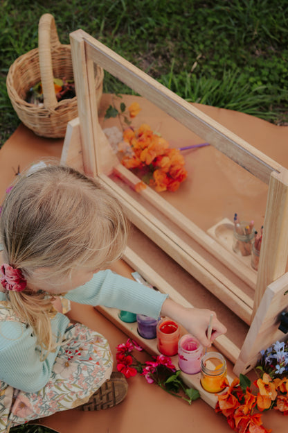 4 in 1 table Kids Easel