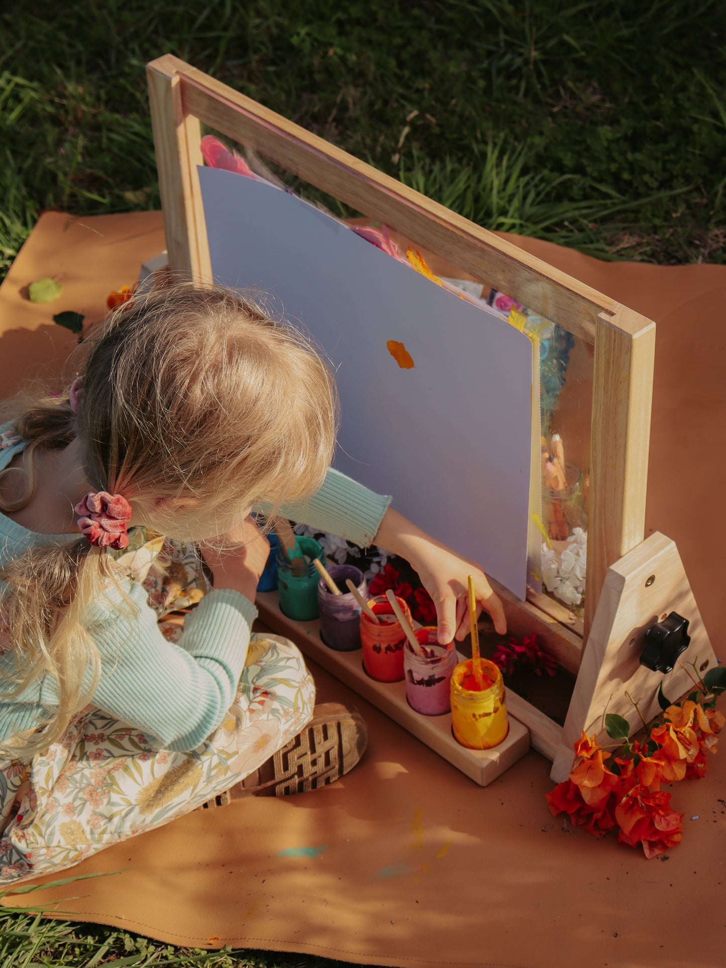 4 in 1 table Kids Easel