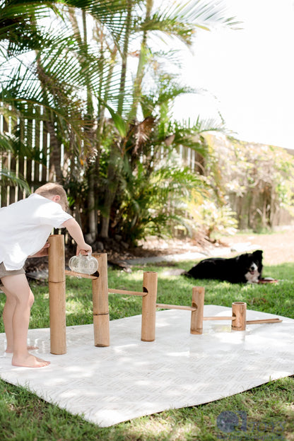 Bamboo Water and Ball Track
