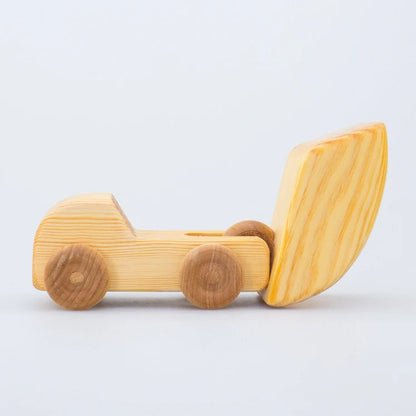 Small Wooden Tip Truck