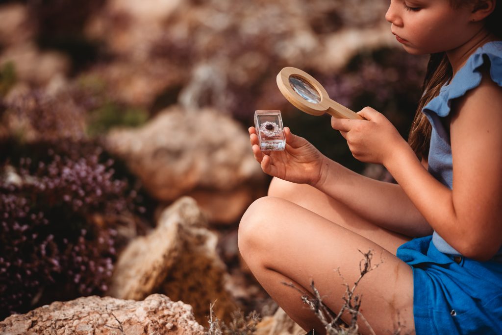 Wooden Magnifying Glass